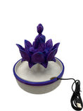 Bild in Galerie-Betrachter laden, Buddha in Bloom Tischbrunnen – Einzigartiger 3D-gedruckter Wasserbrunnen für Zuhause
