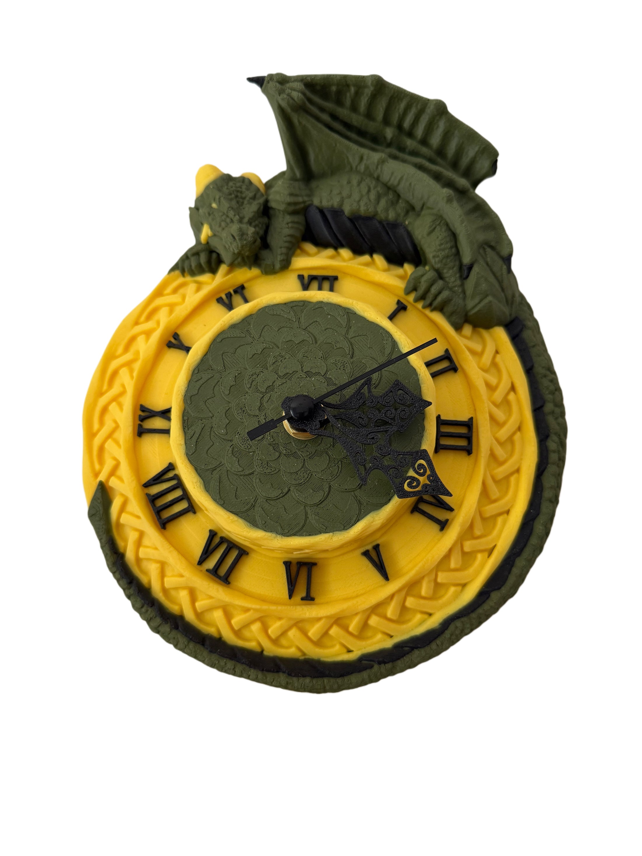 🐉 Mystische Drachen-Wanduhr – Zeit trifft Legende