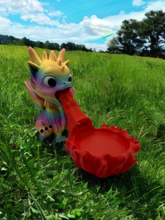 Flamia Drache Echo Dot 3, Echo Dot 5 und Echo Pop