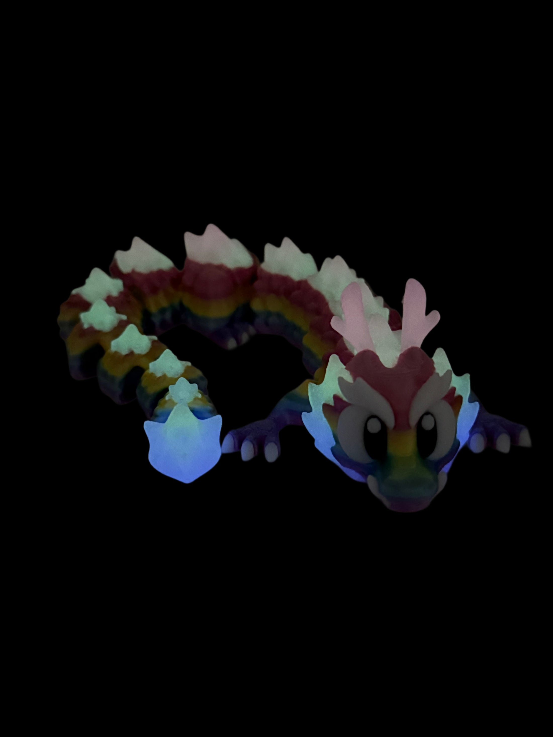 🌈 Lumiflix – Der magische Flexi-Drache mit Leuchteffekt! 🐉✨