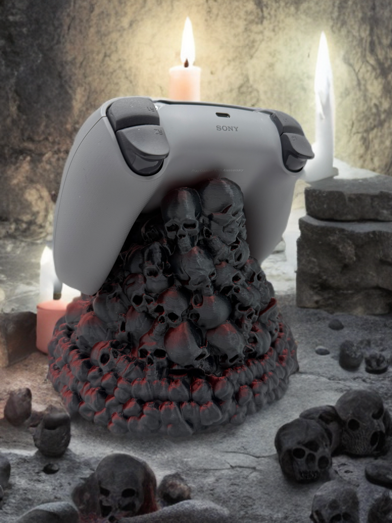 Skull Throne Controller Halter – Totenkopf Gaming Stand für PS / Xbox / Switch Pr