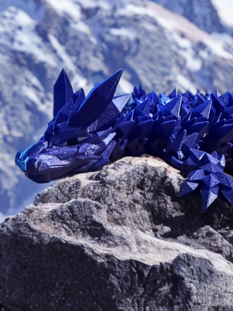 🐉💎 XXXL Kristalldrache – Majestät in ihrer reinsten Form