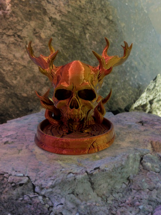 💀🎲 Skullhorn Dice Tower – Der Würfelturm des gefallenen Fürsten