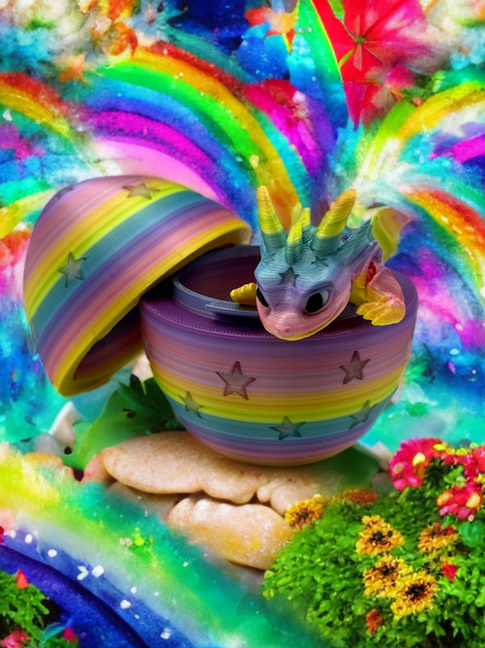 Sternenlicht Baby Drache mit Ei