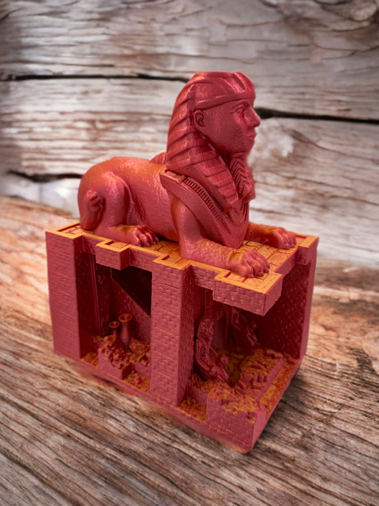 The Pyramid Dice Tower“ – Geheimnisse der Wüste, geformt für dein Spiel