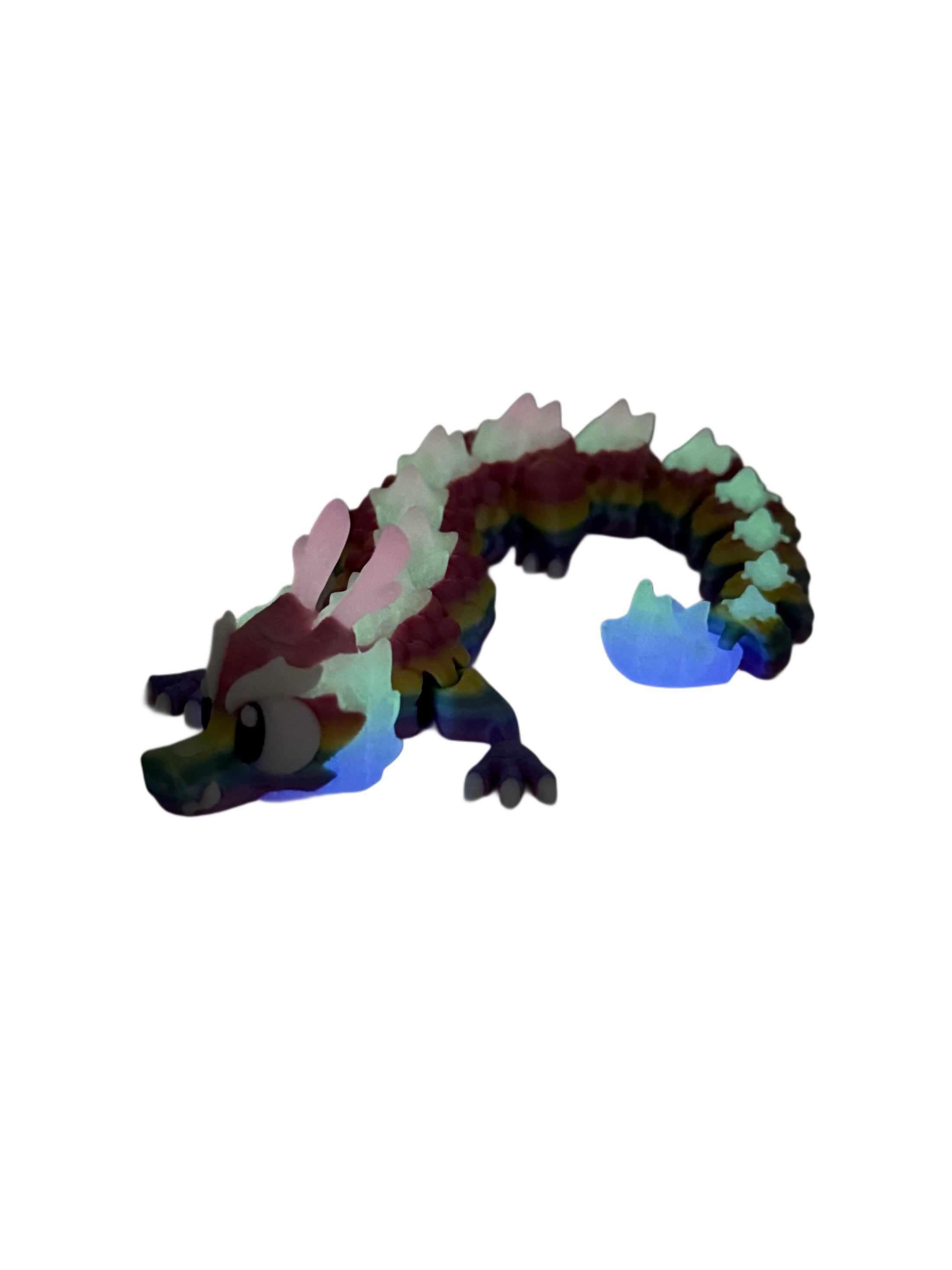 🌈 Lumiflix – Der magische Flexi-Drache mit Leuchteffekt! 🐉✨