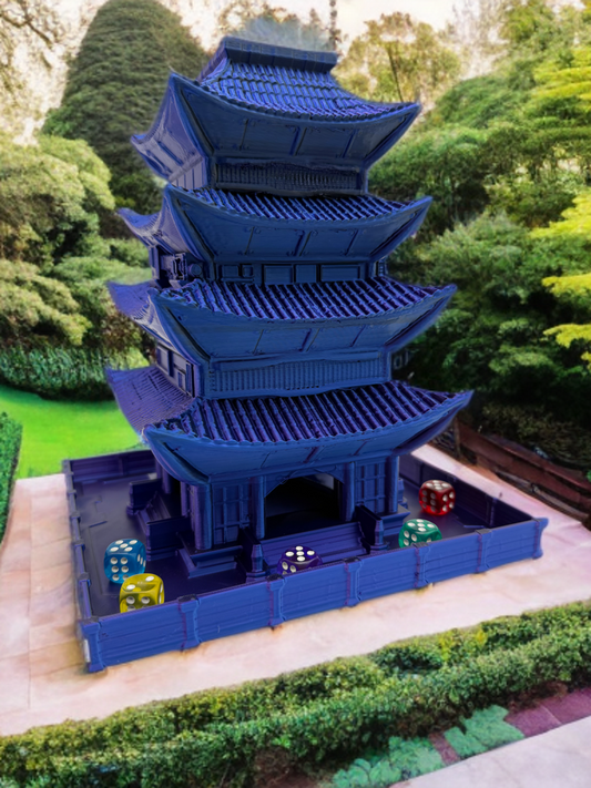 Dystopischer Asia Dice Tower