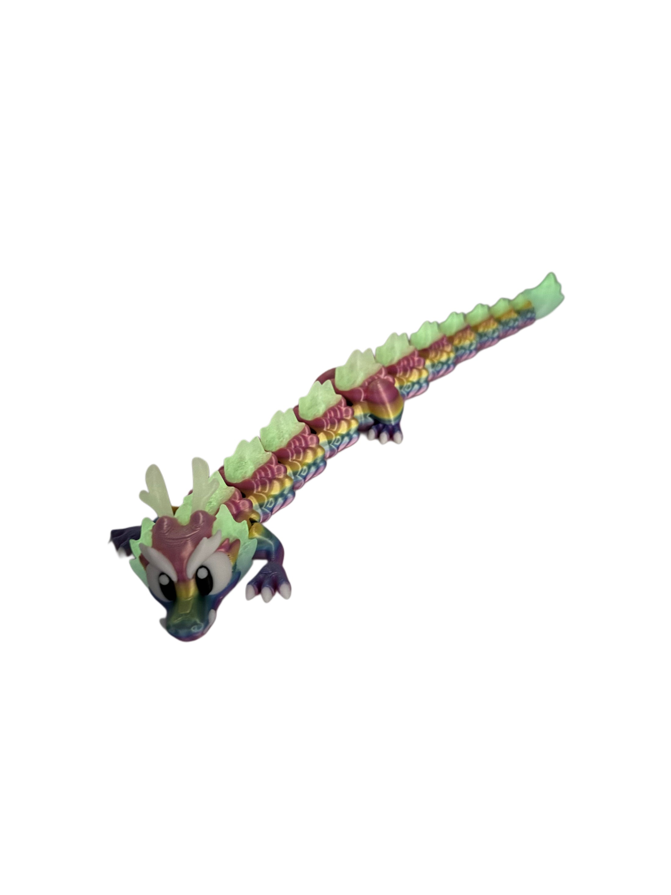 🌈 Lumiflix – Der magische Flexi-Drache mit Leuchteffekt! 🐉✨