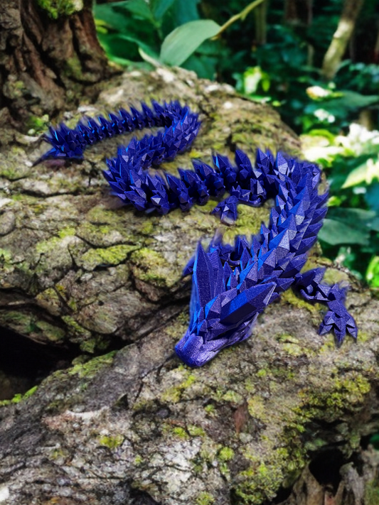 🐉💎 XXXL Kristalldrache – Majestät in ihrer reinsten Form