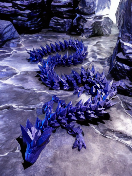 🐉💎 XXXL Kristalldrache – Majestät in ihrer reinsten Form