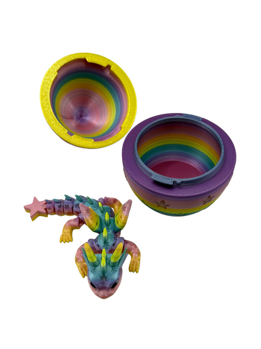 Sternenlicht Baby Drache mit Ei