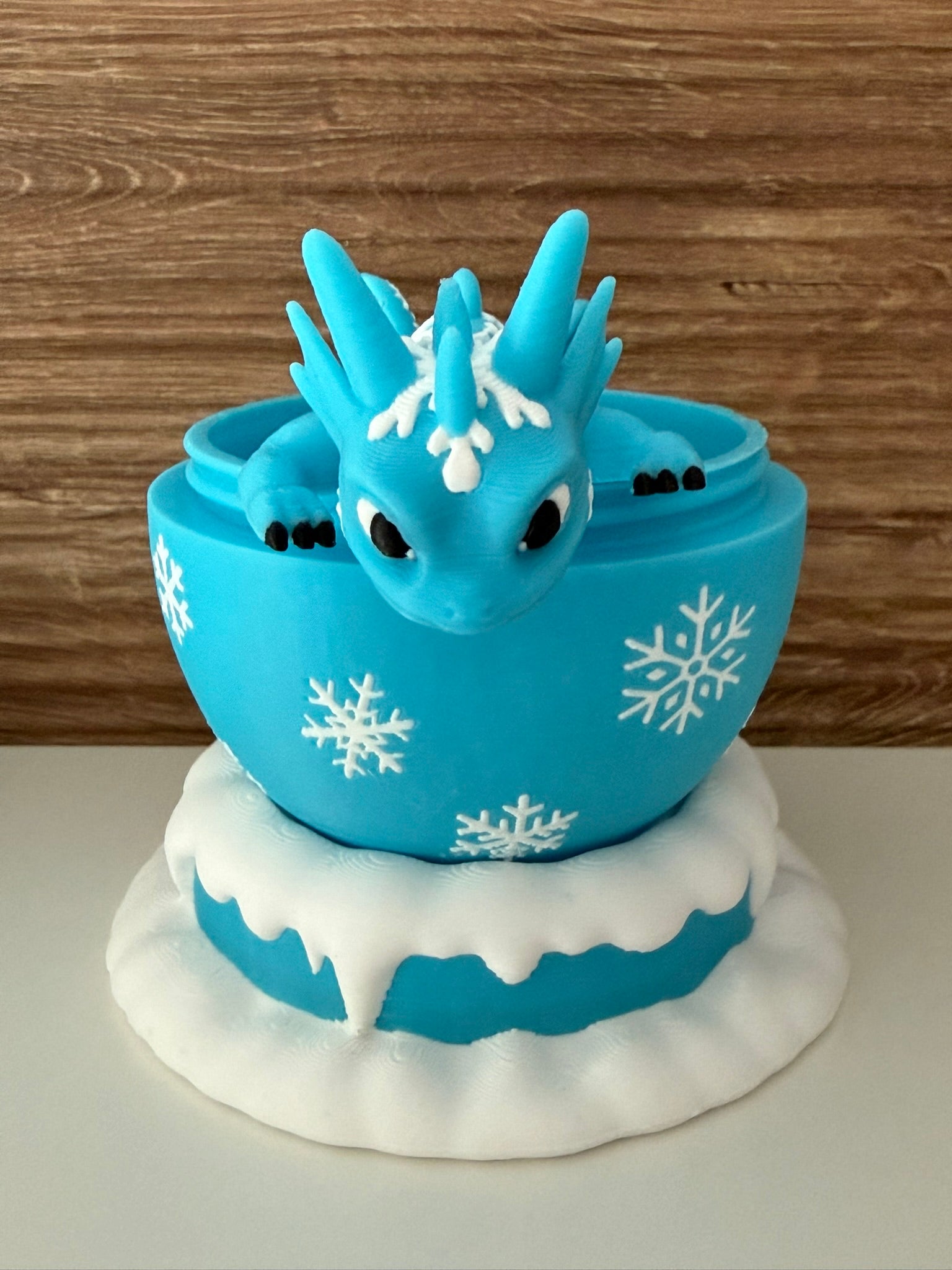 ❄️ Frostchen – Der kleine Weihnachts-Schneeflocken-Drache ❄️